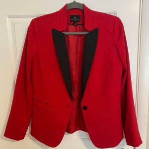Red blazer